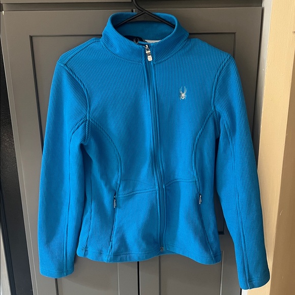 Spyder Women's Endure Full Zip Jacket in Blue - Picture 1 of 6